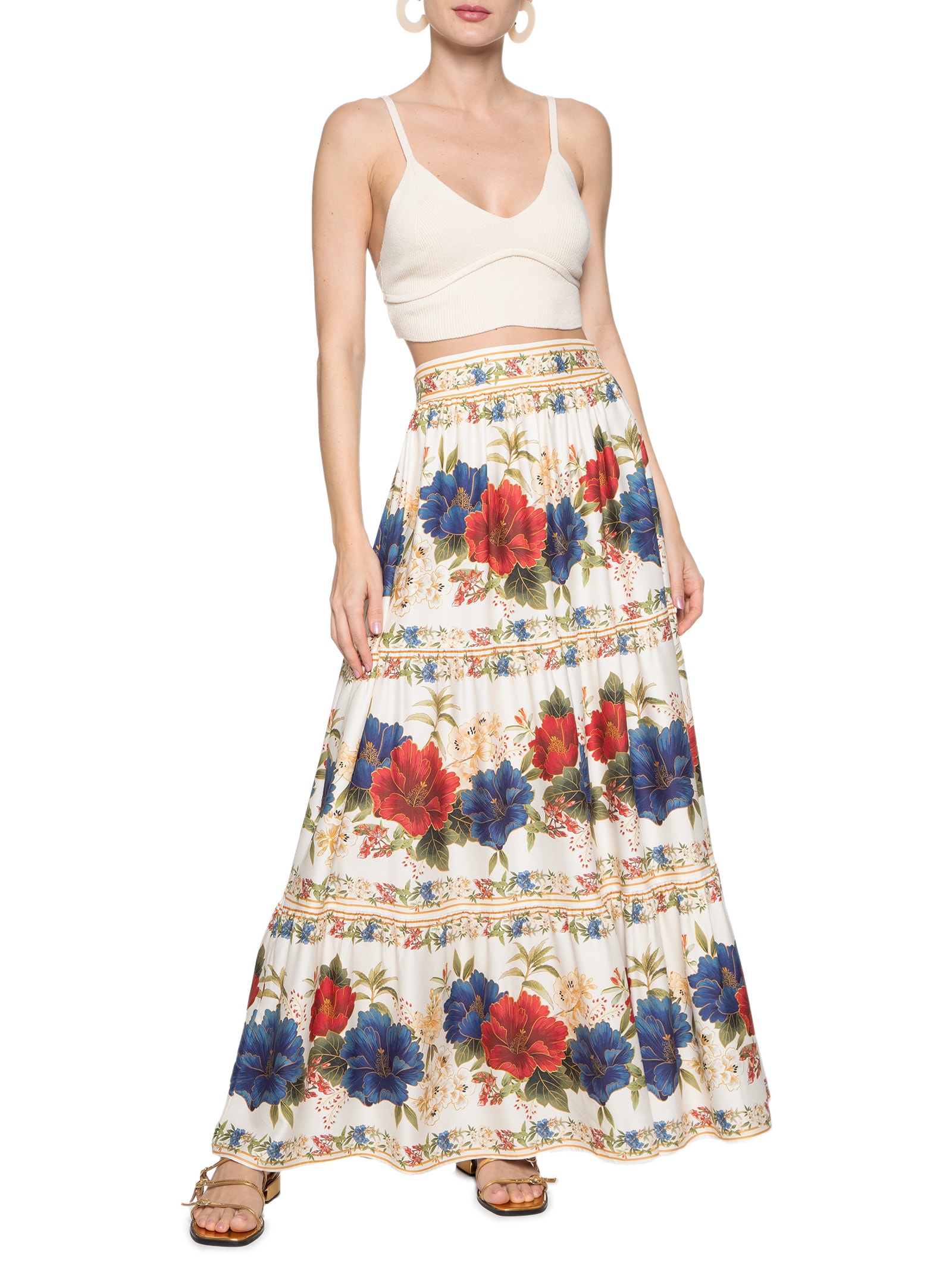 Body Com Decote Halter Amarelo Farm