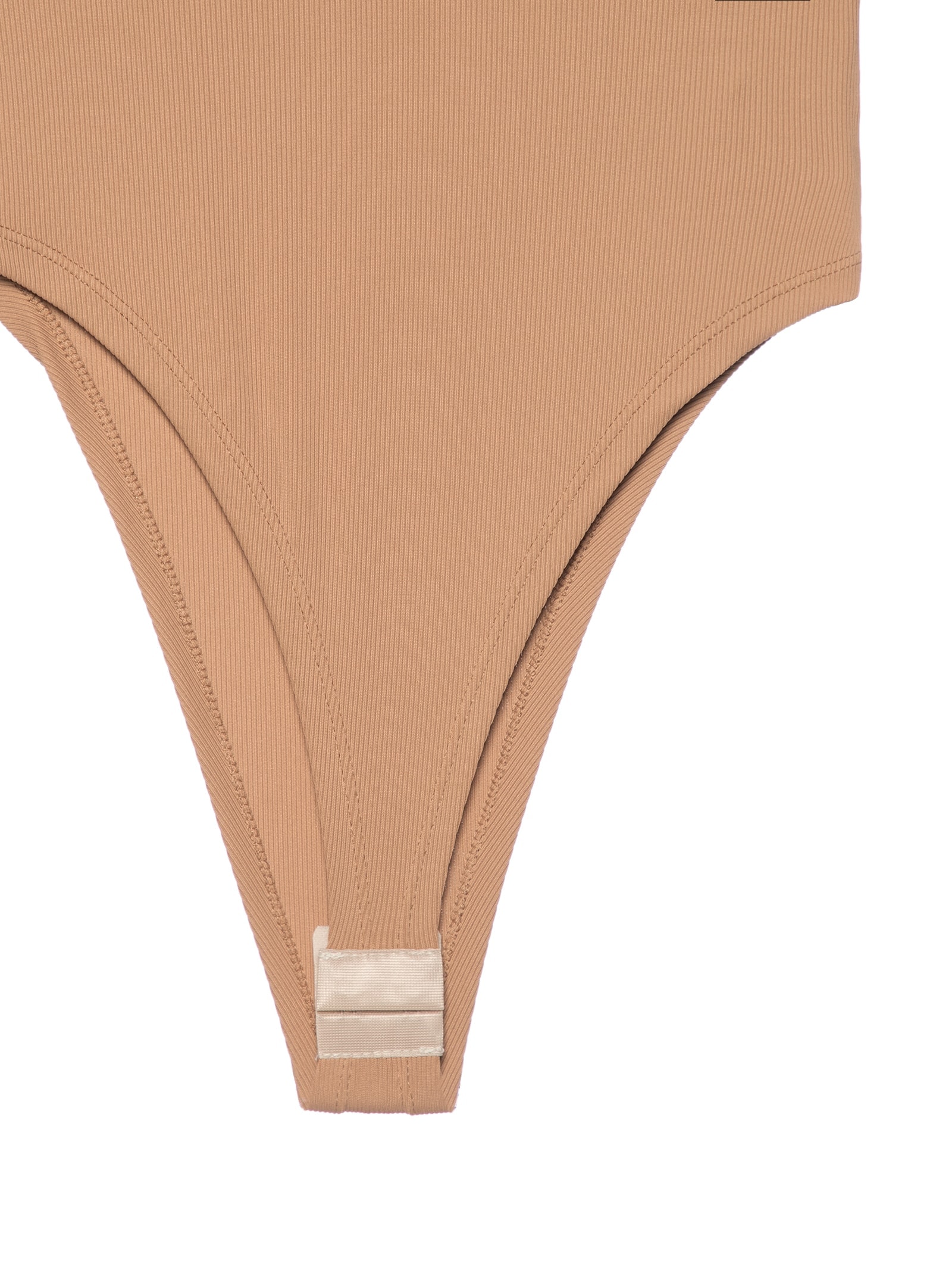 Body Com Decote Halter Marrom '2Essential