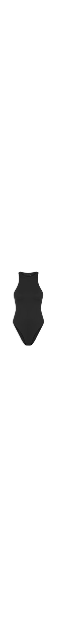 Body Com Decote Halter - Preto