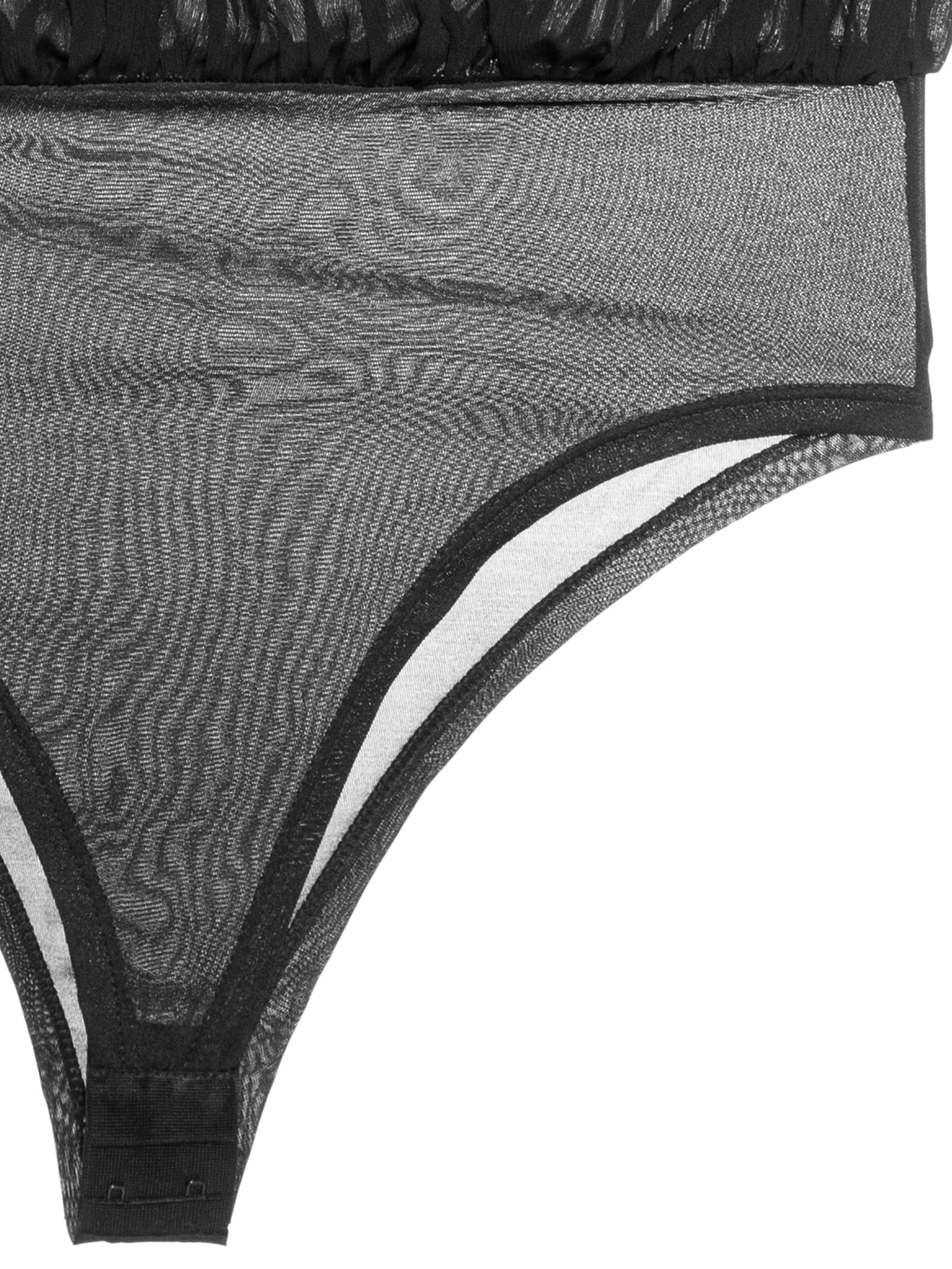 Body Com Ombreiras Preto '2Essential