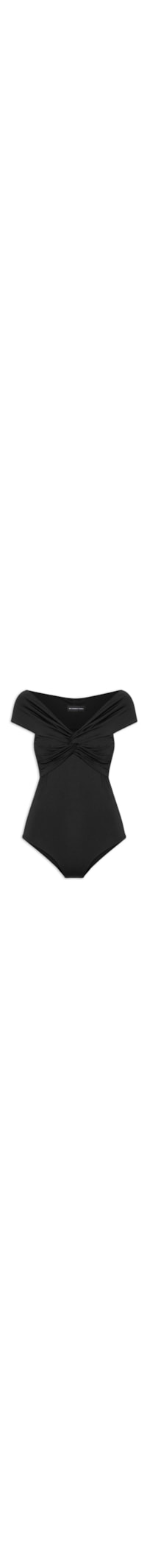 Body Com Torção - Preto