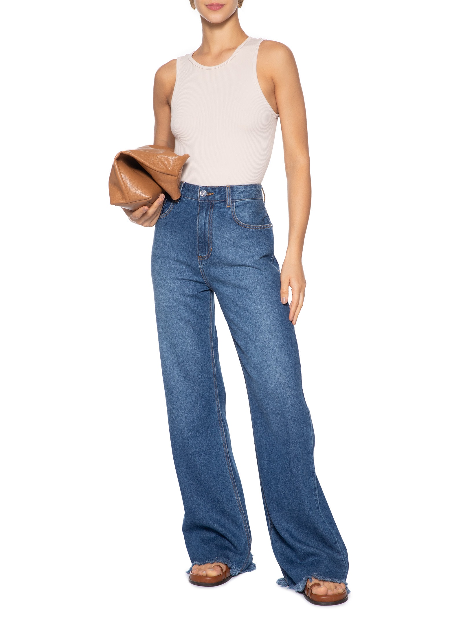 Body Comfy Sem Costura Decote Careca Rosa Basiq