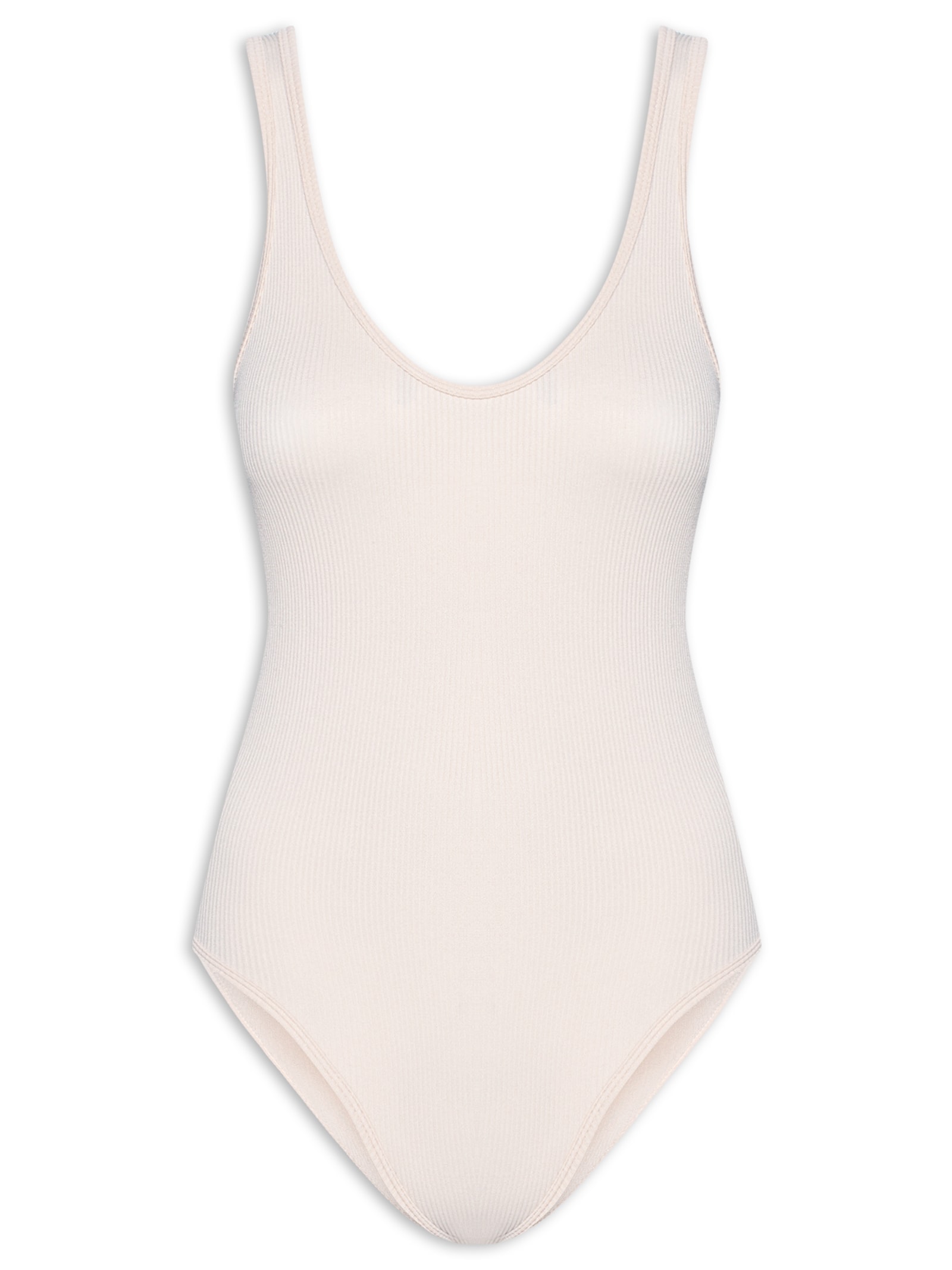 Body Comfy Sem Costura Decote U Rosa Basiq