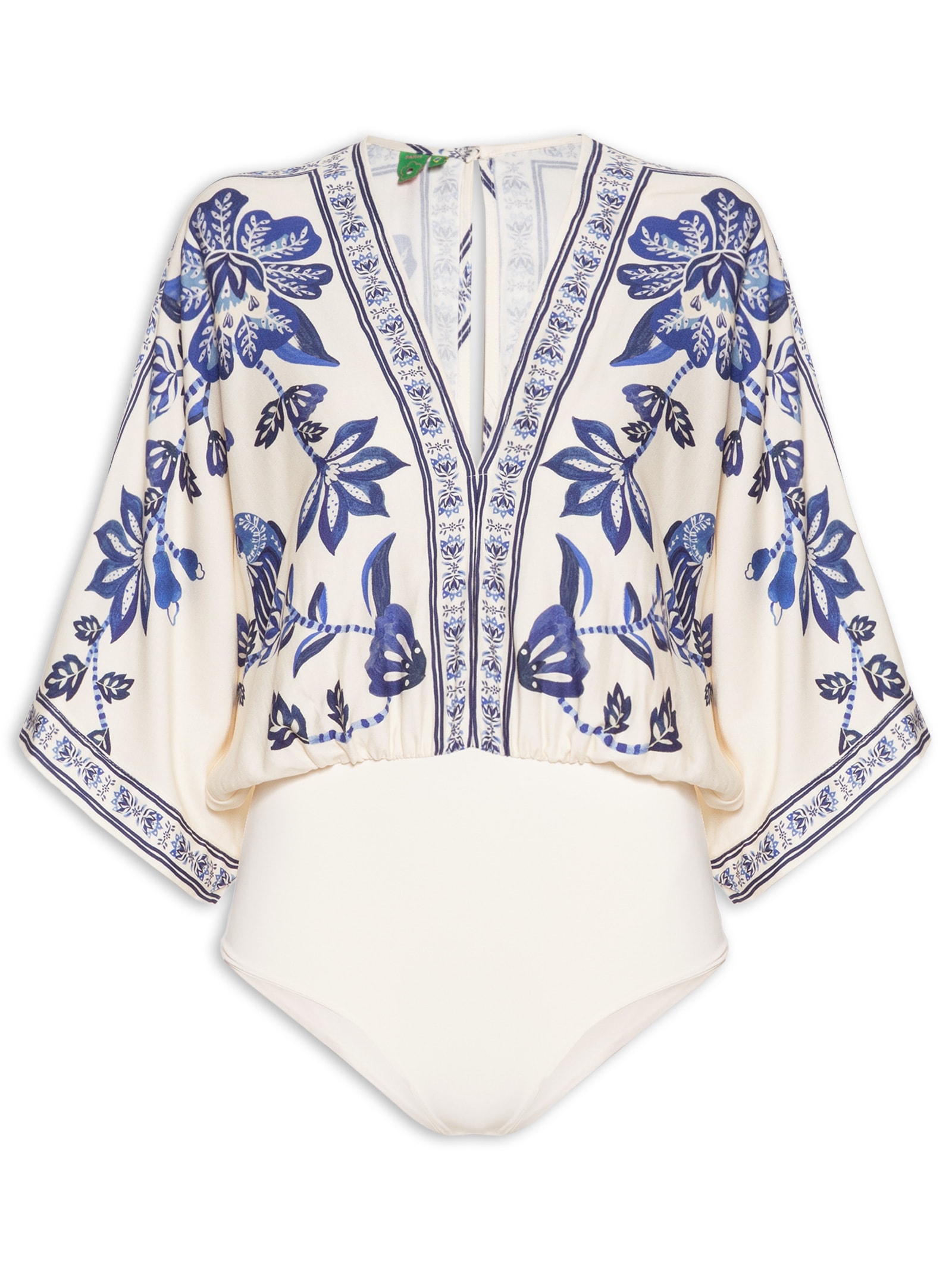 Body Coqueiro Tropical Branco Farm