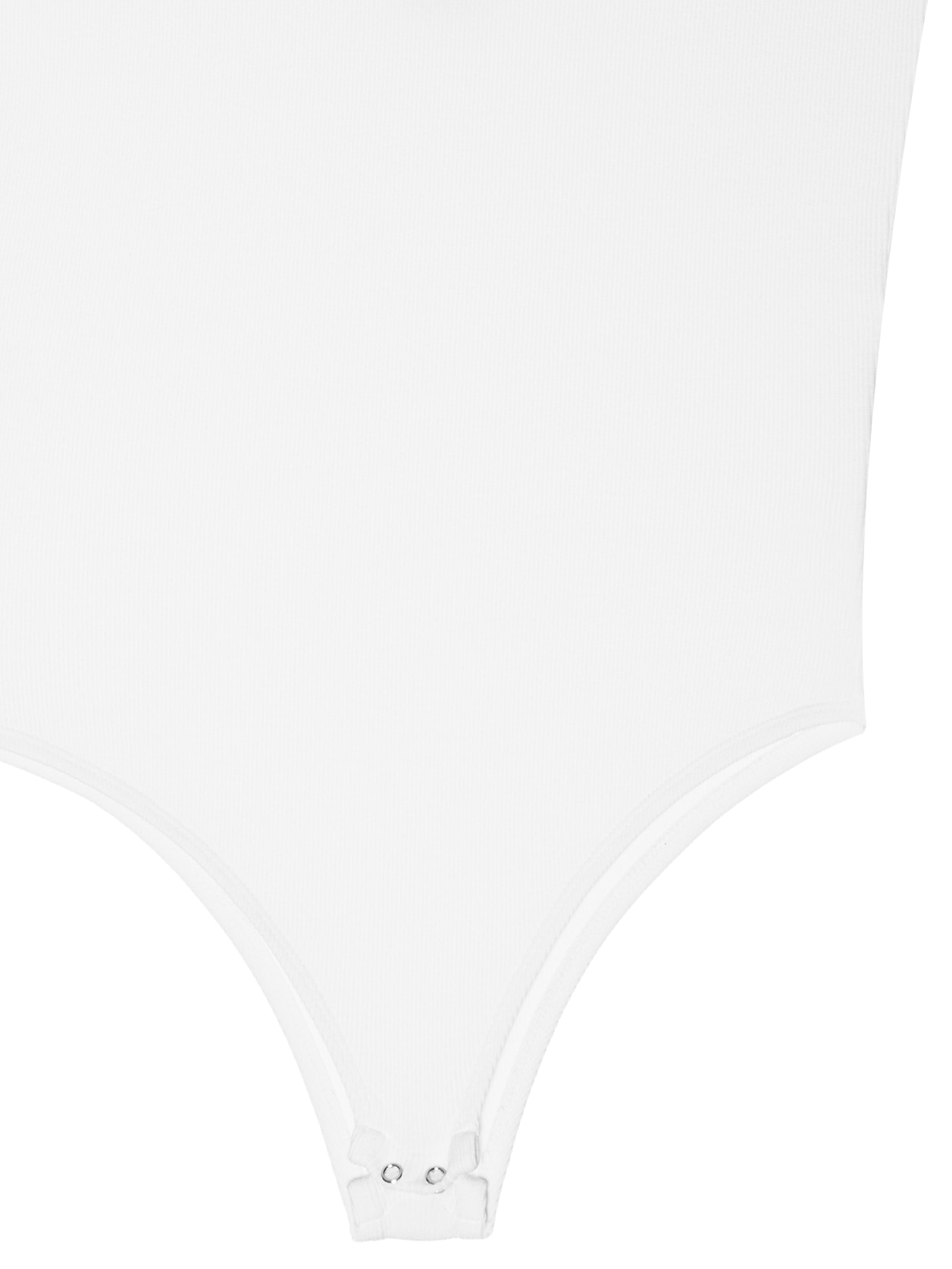 Body Costas Decotada Branco Basiq