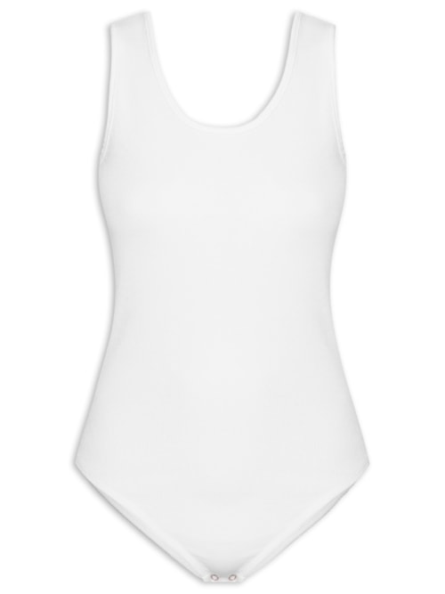 Body Costas Decotada – Branco