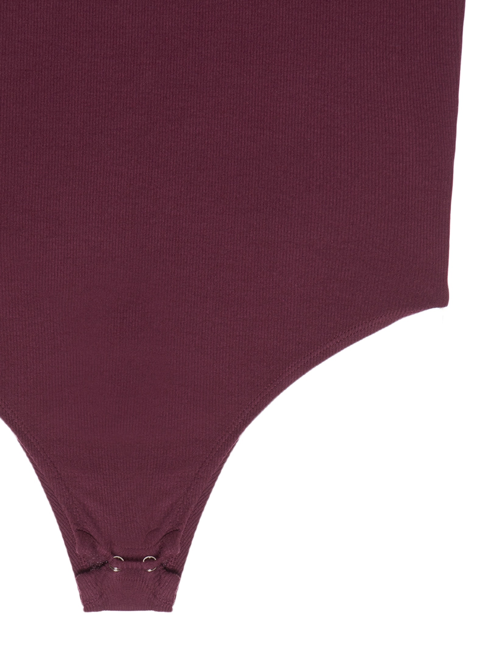 Body Costas Decotada Vinho Basiq