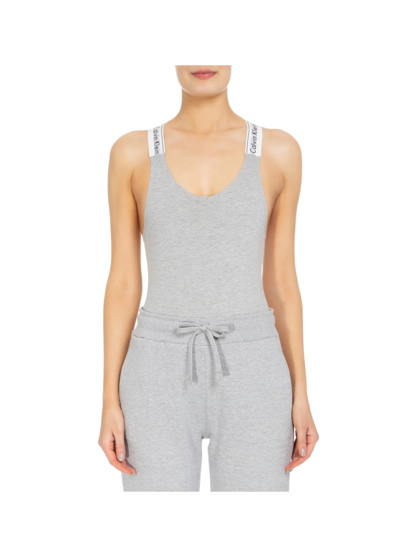 Body De Cotton Modern Cotton Cinza  Calvin Klein Underwear