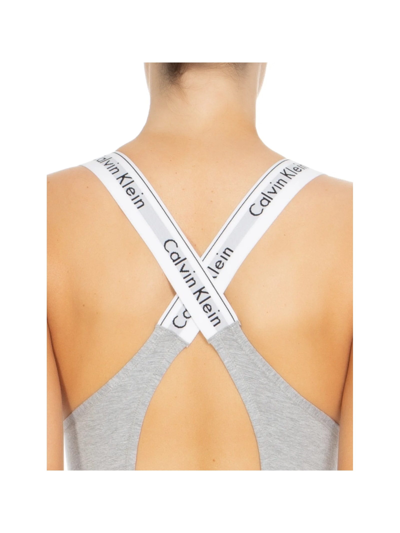 Body De Cotton Modern Cotton Cinza  Calvin Klein Underwear