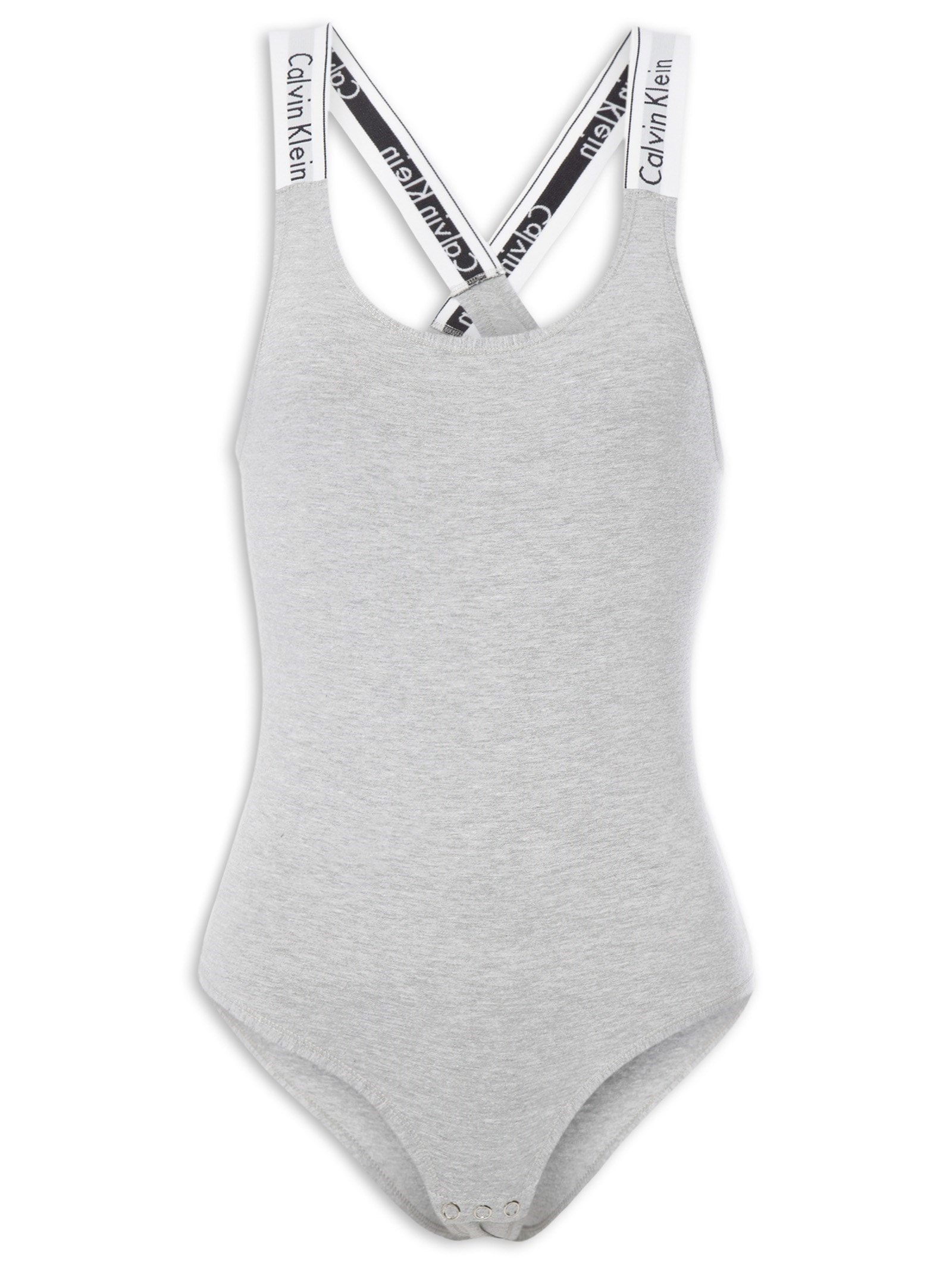 Body De Cotton Modern Cotton Cinza  Calvin Klein Underwear