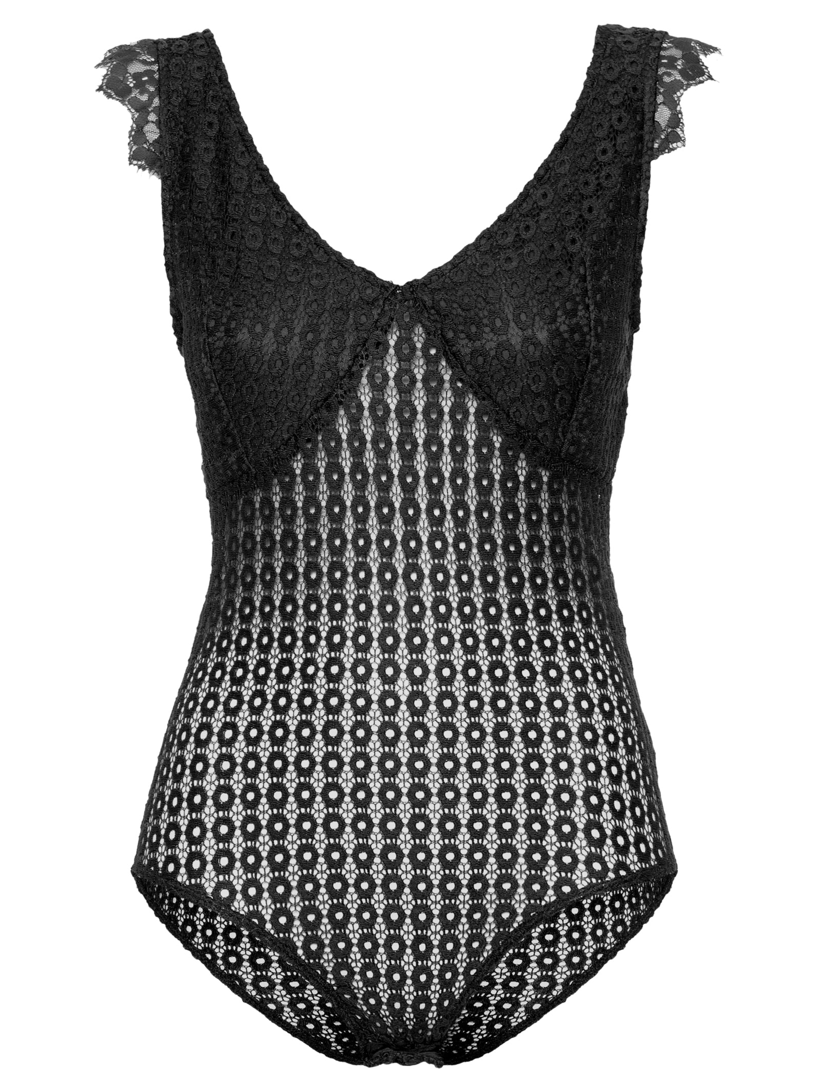 Body de Renda Preto Market 33