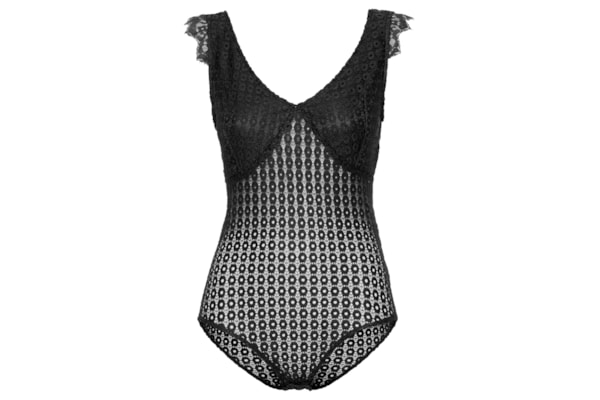 Body de Renda - Preto