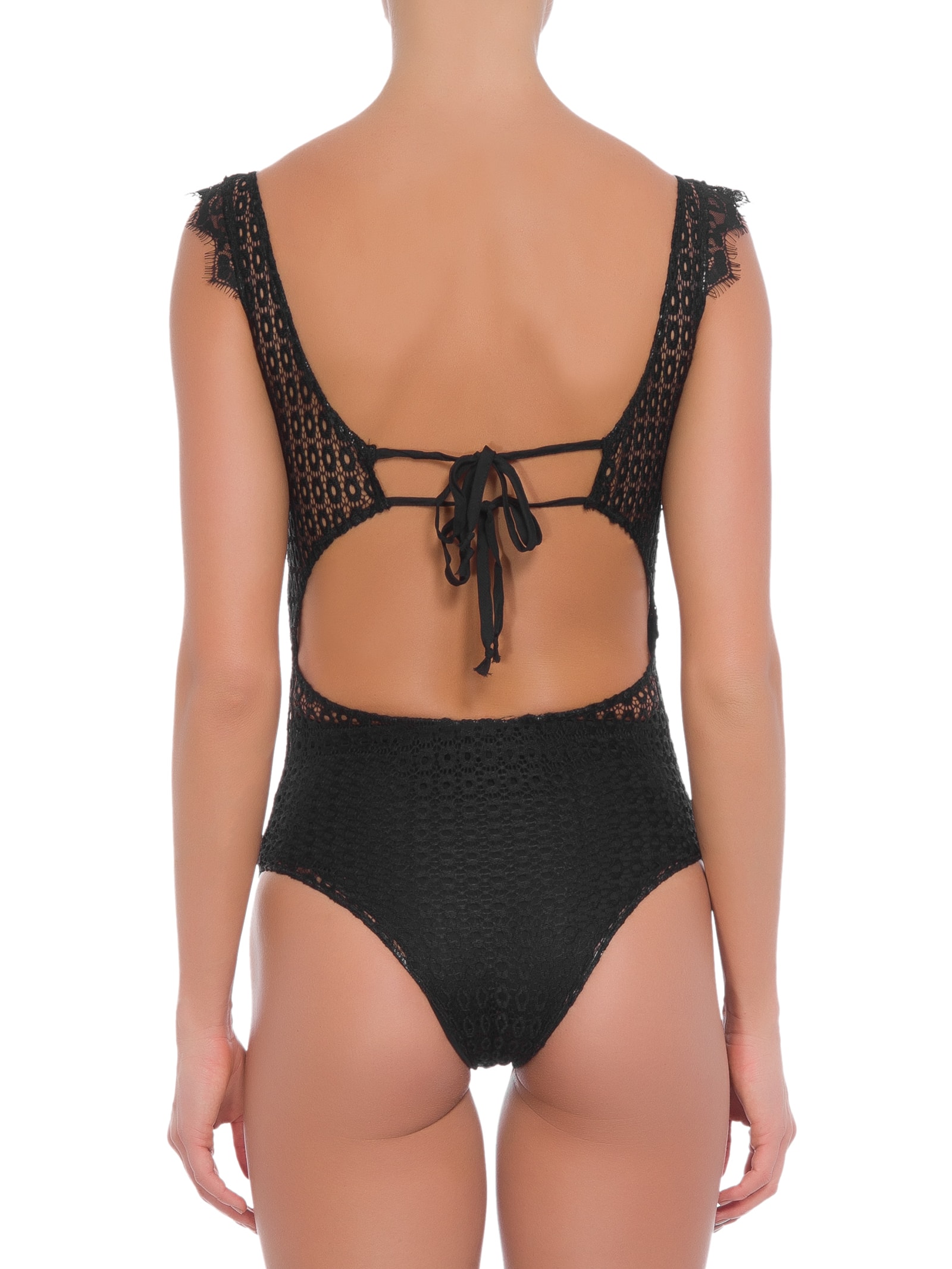Body de Renda Preto Market 33