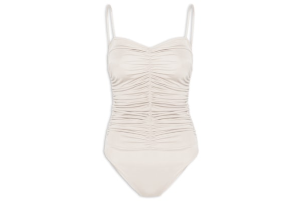 Body Decote Com Franzidos - Off White