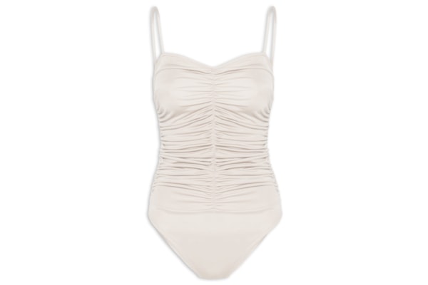 Body Decote Com Franzidos - Off White