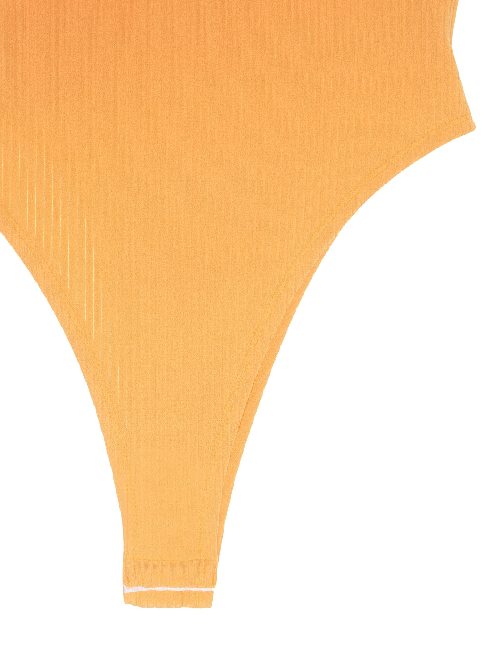 Body Decote Costas Canelado Laranja Lança Perfume