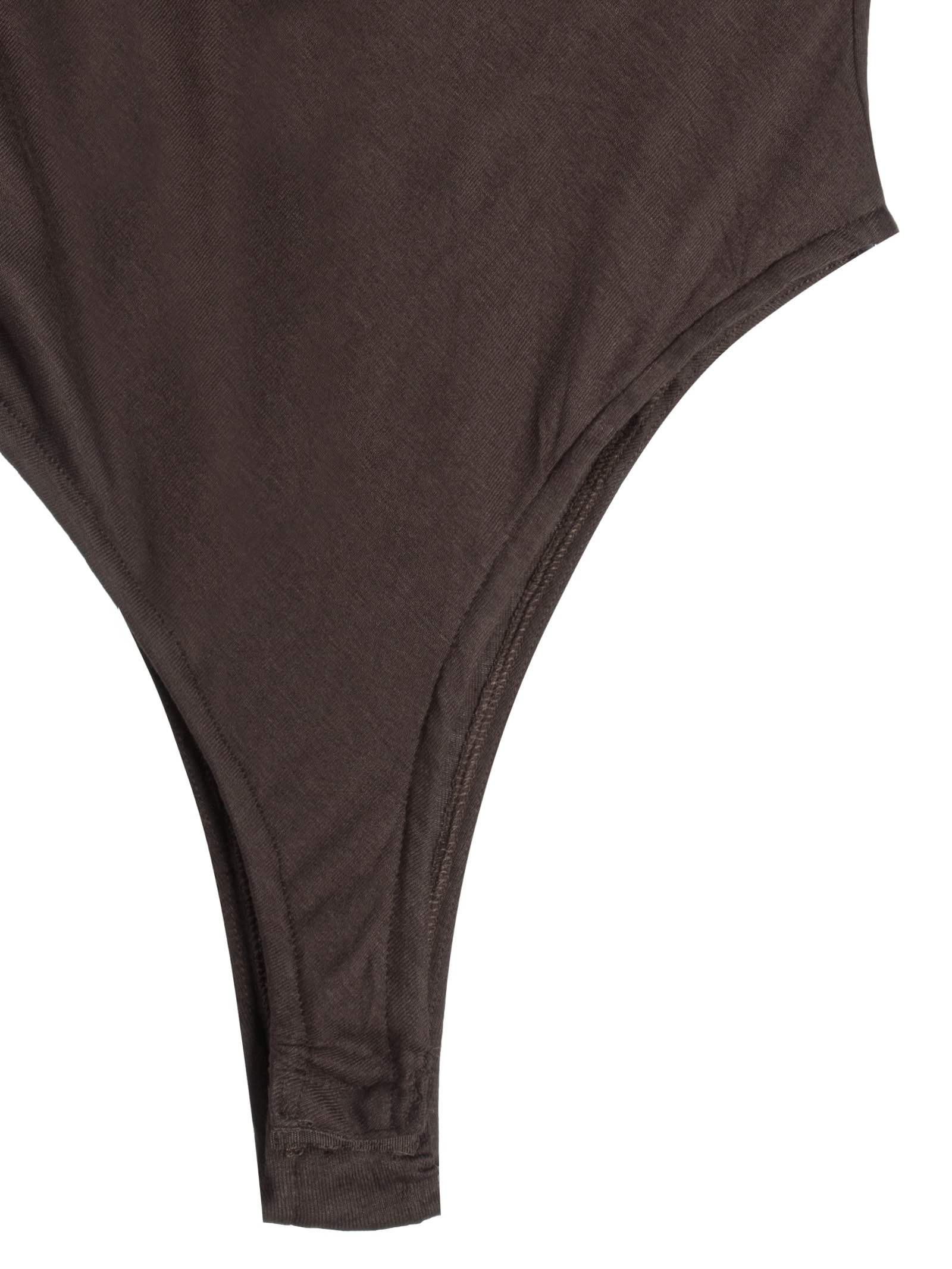 Body Drapeado Com Detalhe Em Metal Marrom Market 33