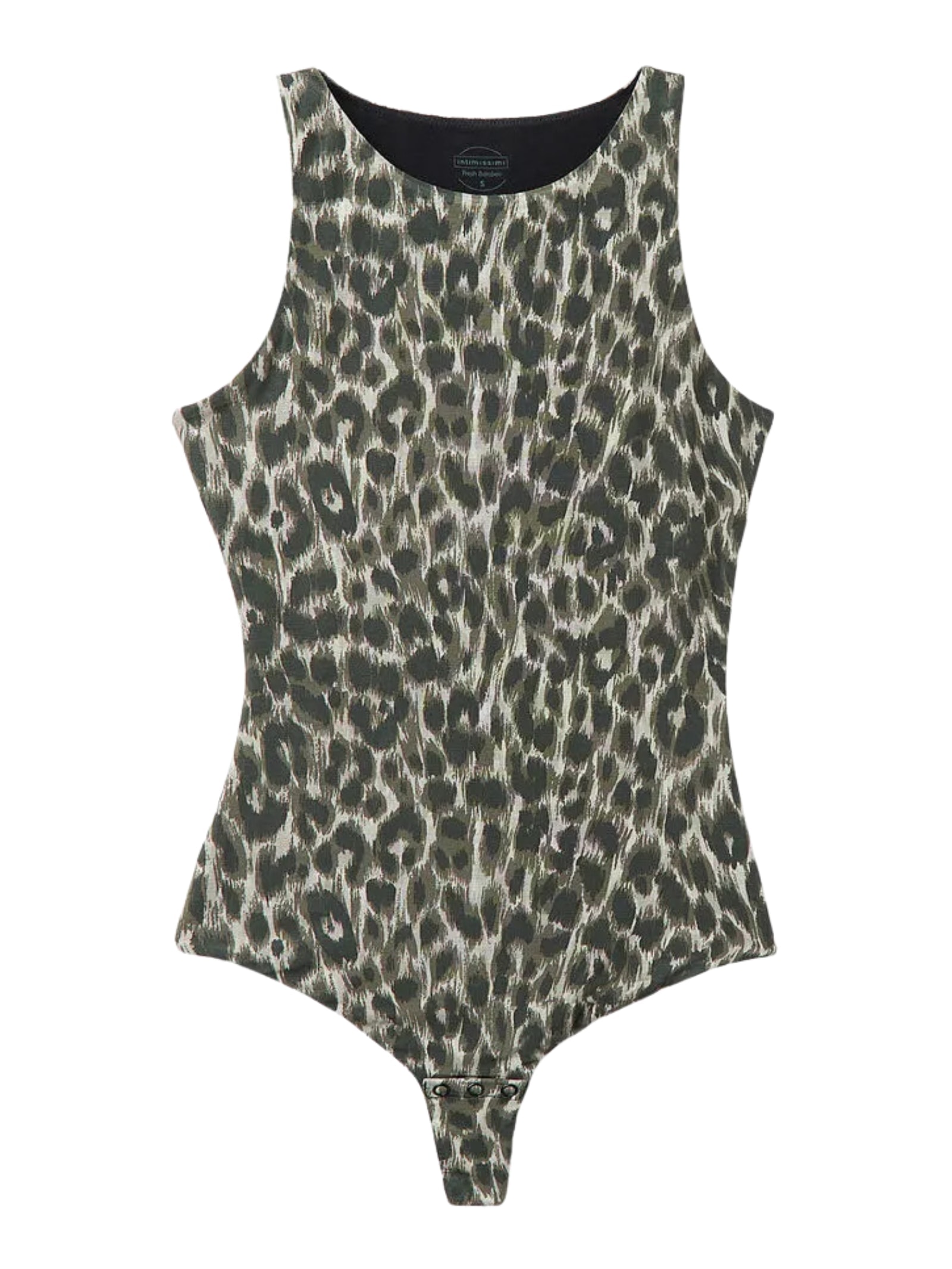 Body Em Fresh Bamboo Animal Print Verde Intimissimi