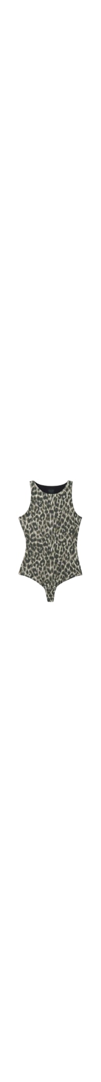 Body Em Fresh Bamboo Animal Print - Verde
