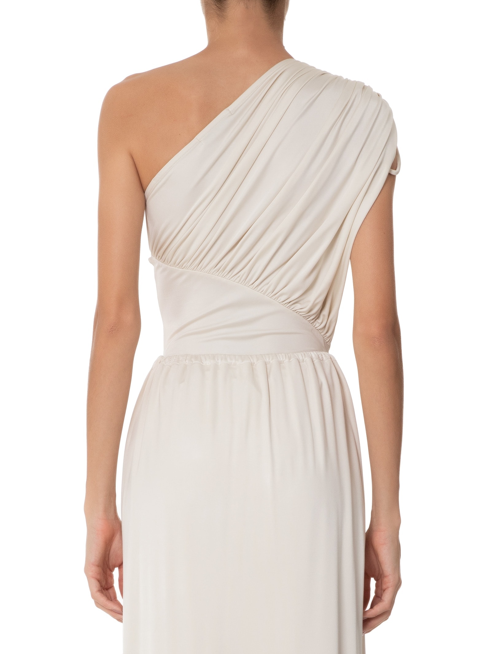 Body Em Malha Com Franzidos Bege '2Essential