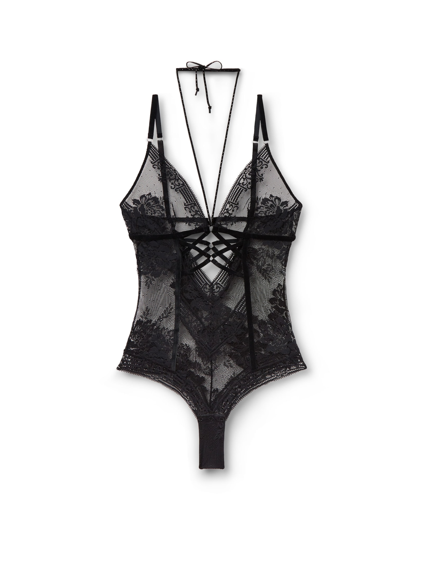 Body Em Renda La Femme Fatale Preto Intimissimi