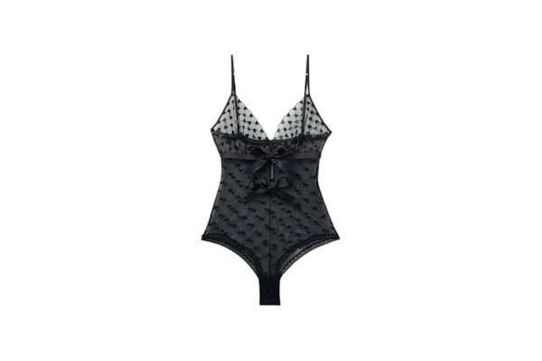 Body Em Renda The Love Club - Preto