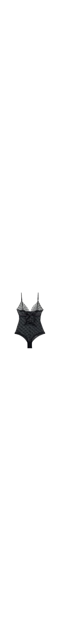 Body Em Renda The Love Club - Preto