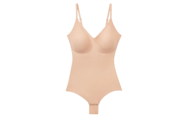 Body Eri Em Microfibra - Bege