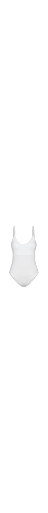 Body Feminino Alças Finas Reguláveis - Off White