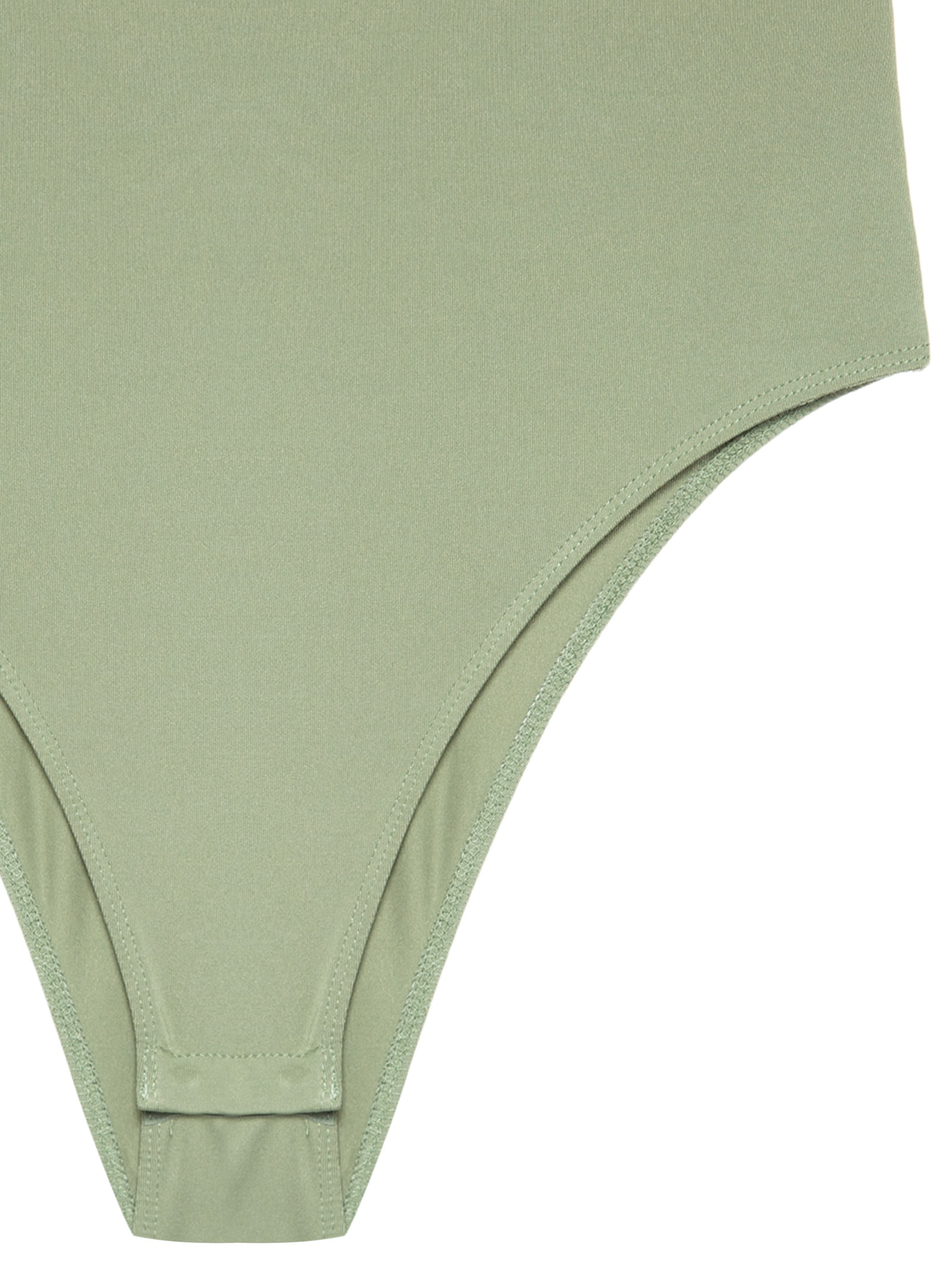 Body Feminino Alças Finas Reguláveis Verde Basiq