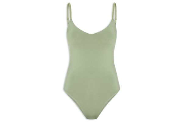 Body Feminino Alças Finas Reguláveis - Verde