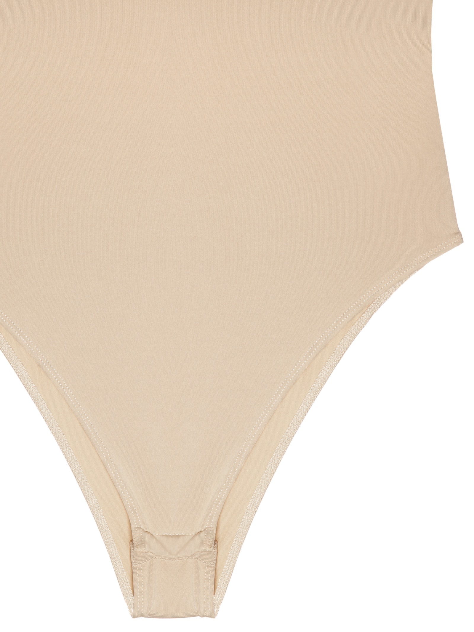 Body Feminino Alcinha Básico Bege Basiq