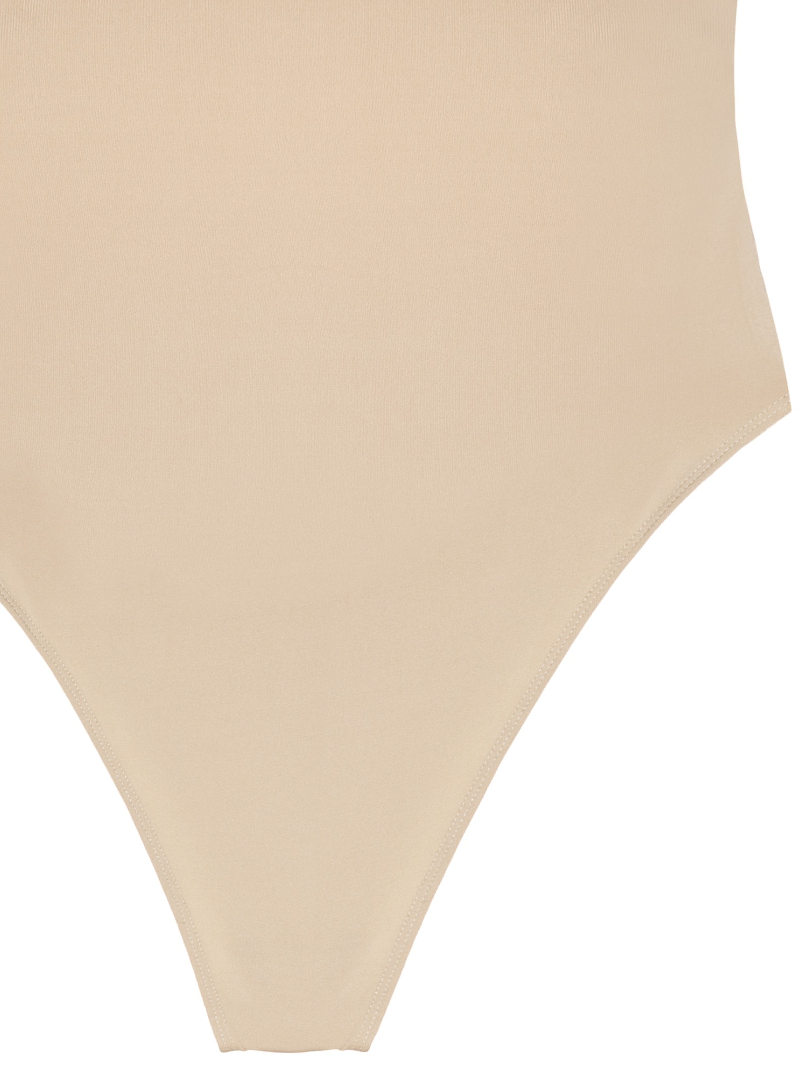 Body Feminino Alcinha Básico Bege Basiq