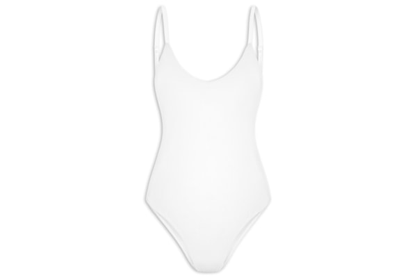 Body Feminino Alcinha Básico - Branco