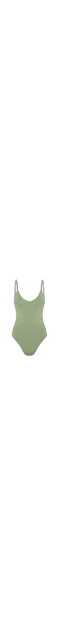 Body Feminino Alcinha Básico - Verde