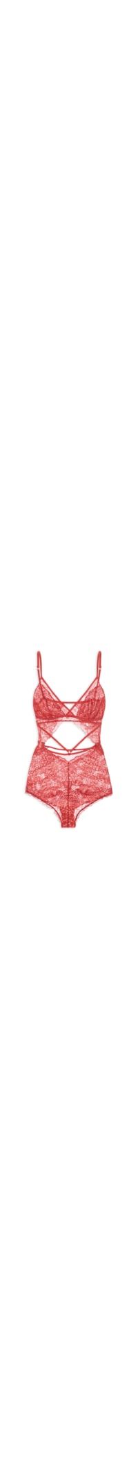 Body Feminino Alcinha - Vermelho
