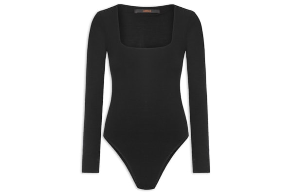 Body Feminino Bailarina - Preto