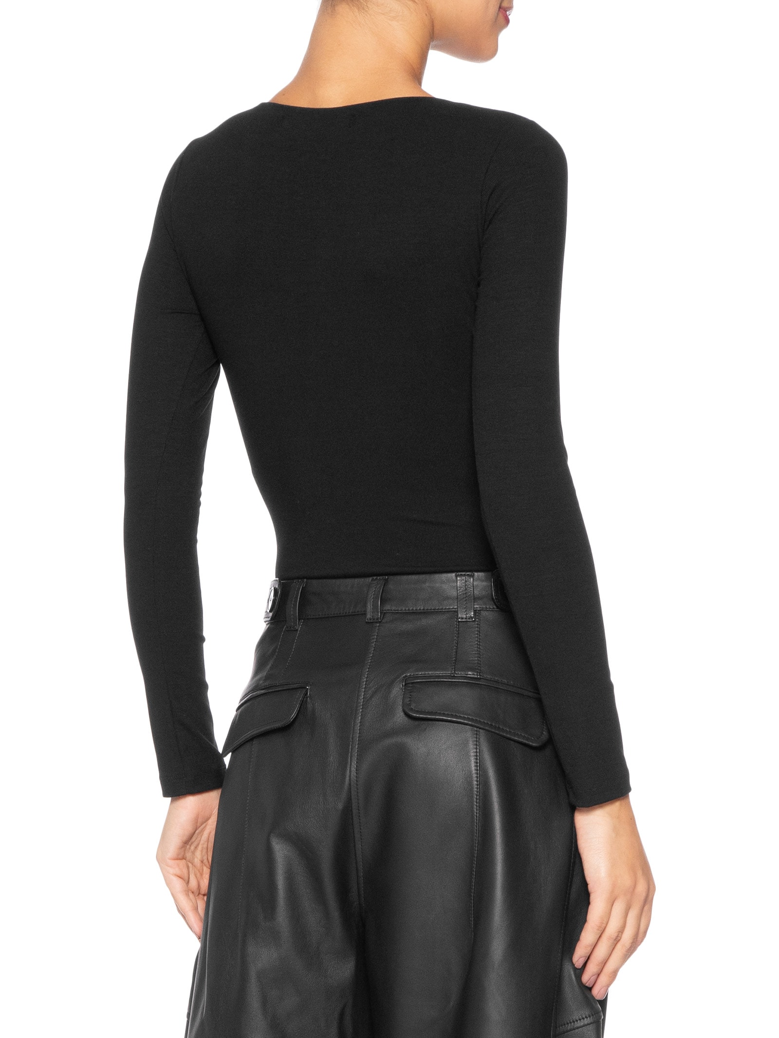 Body Feminino Bailarina Preto Animale