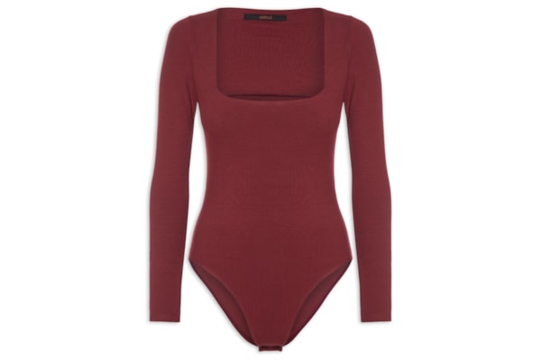 Body Feminino Bailarina Wing - Vermelho