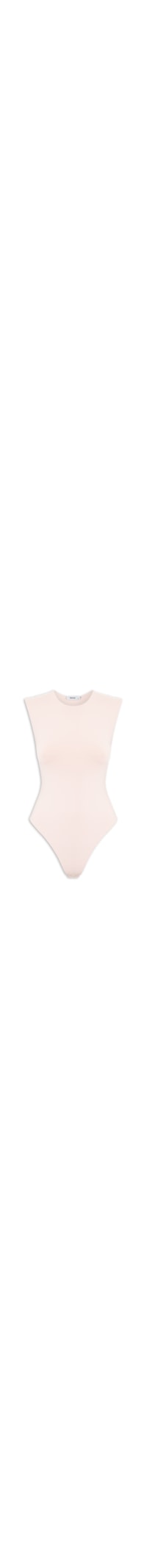 Body Feminino Básico Alça Larga – Bege