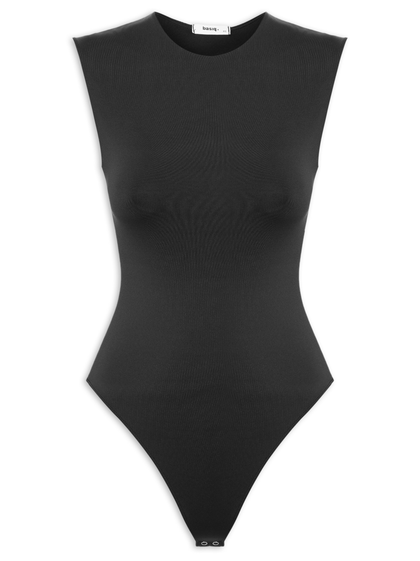 Body Feminino Básico Alça Larga – Preto Basiq