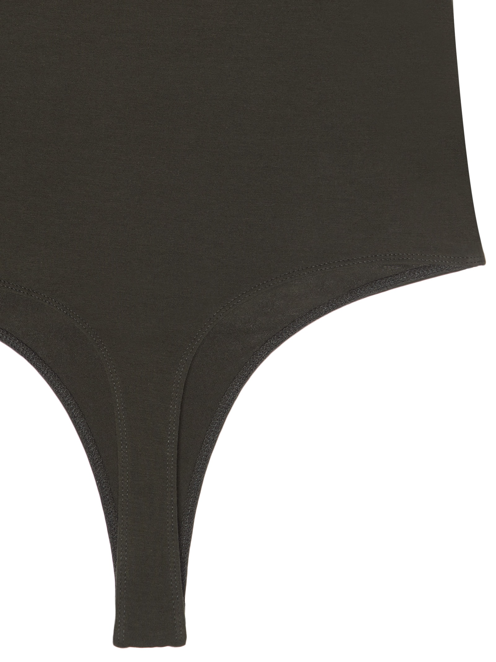 Body Feminino com Aplicação de Renda Verde Market 33