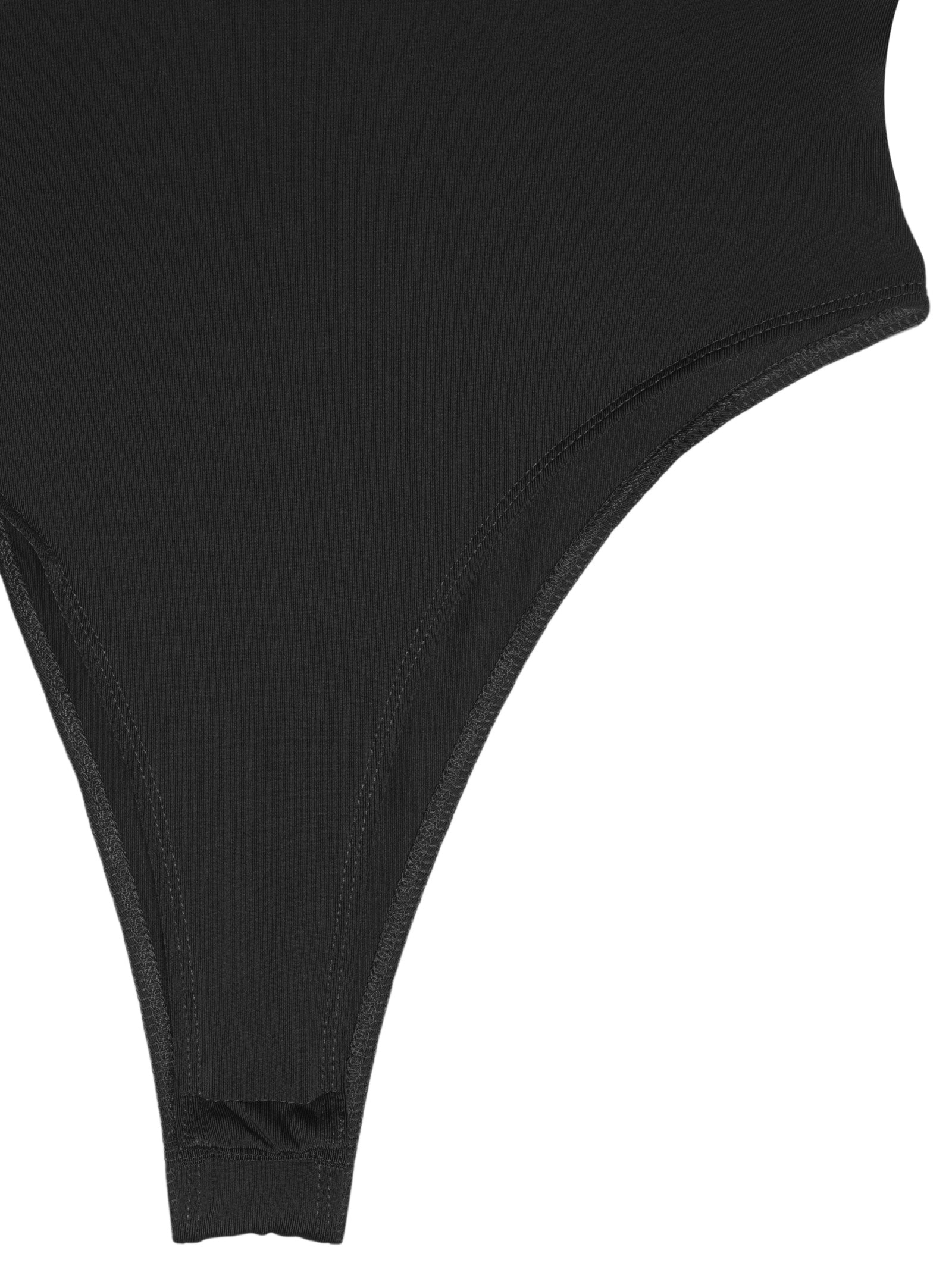 Body Feminino Com Aplicação Em Renda Preto '2Essential