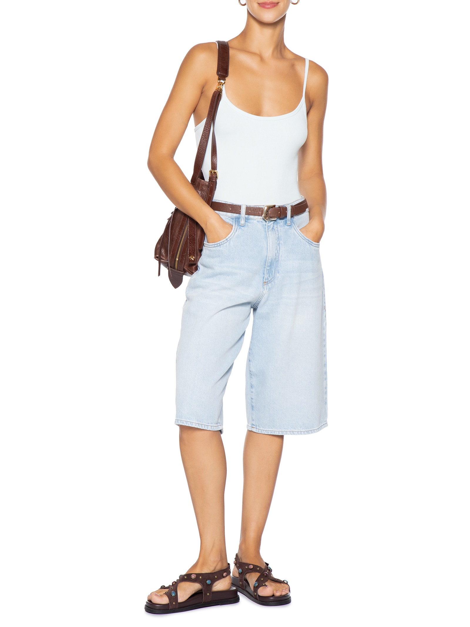 Body Feminino Comfy Alcinha Azul Basiq