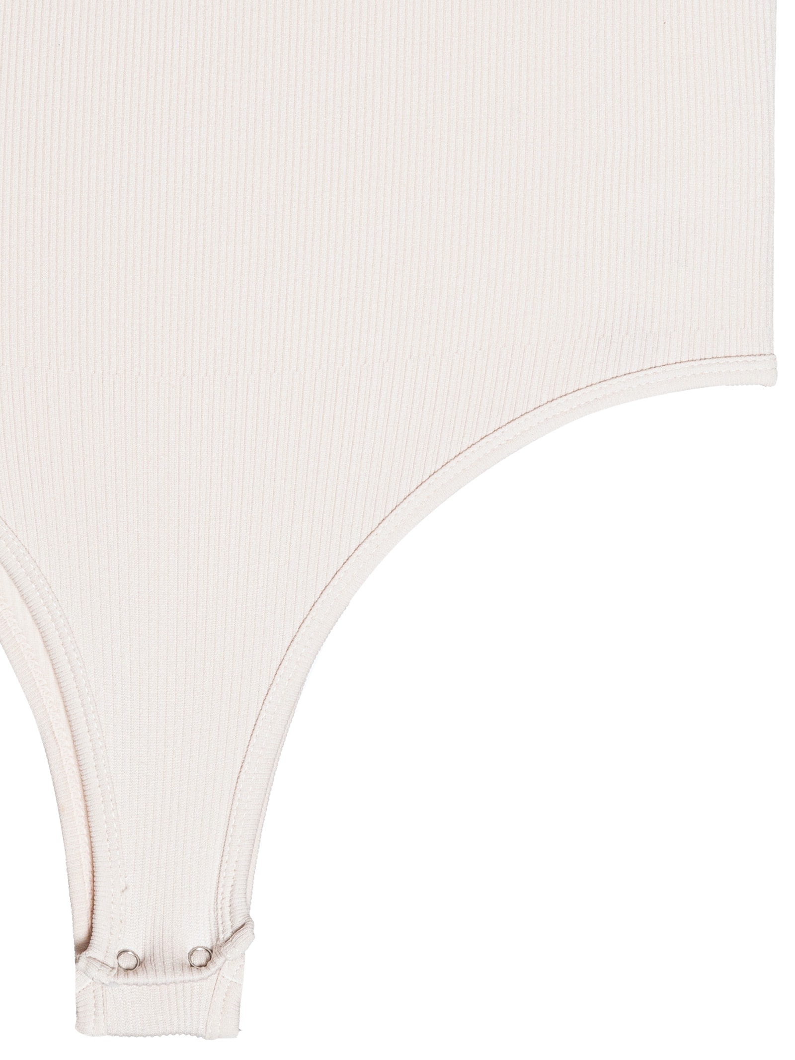 Body Feminino Comfy Alcinha Bege Basiq