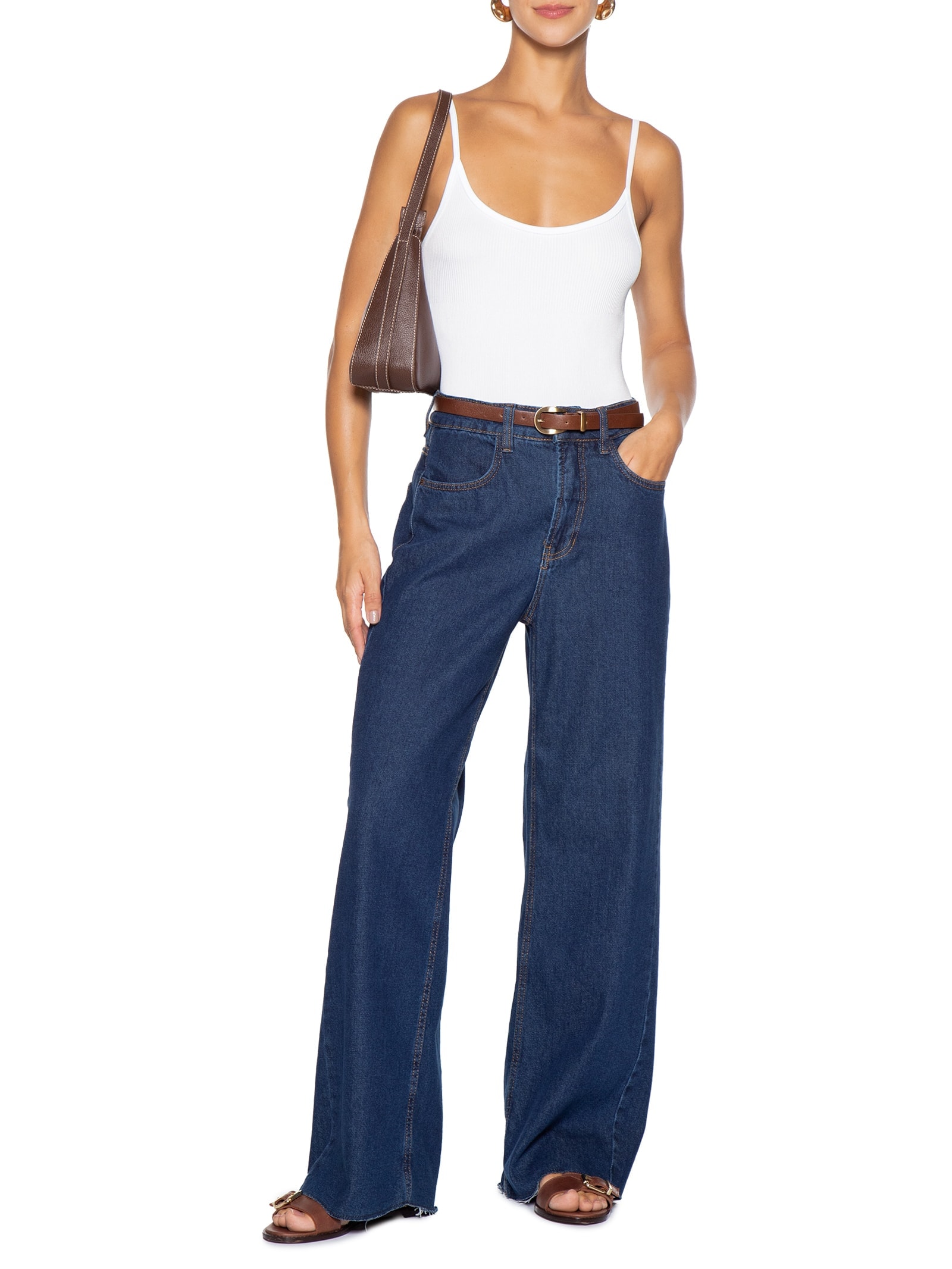 Body Feminino Comfy Alcinha Branco Basiq