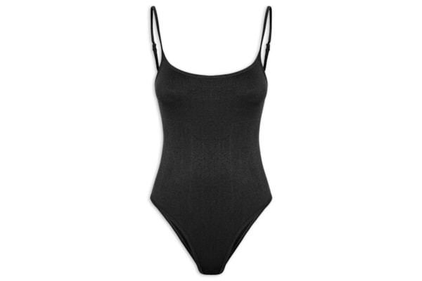 Body Feminino Comfy Alcinha - Preto