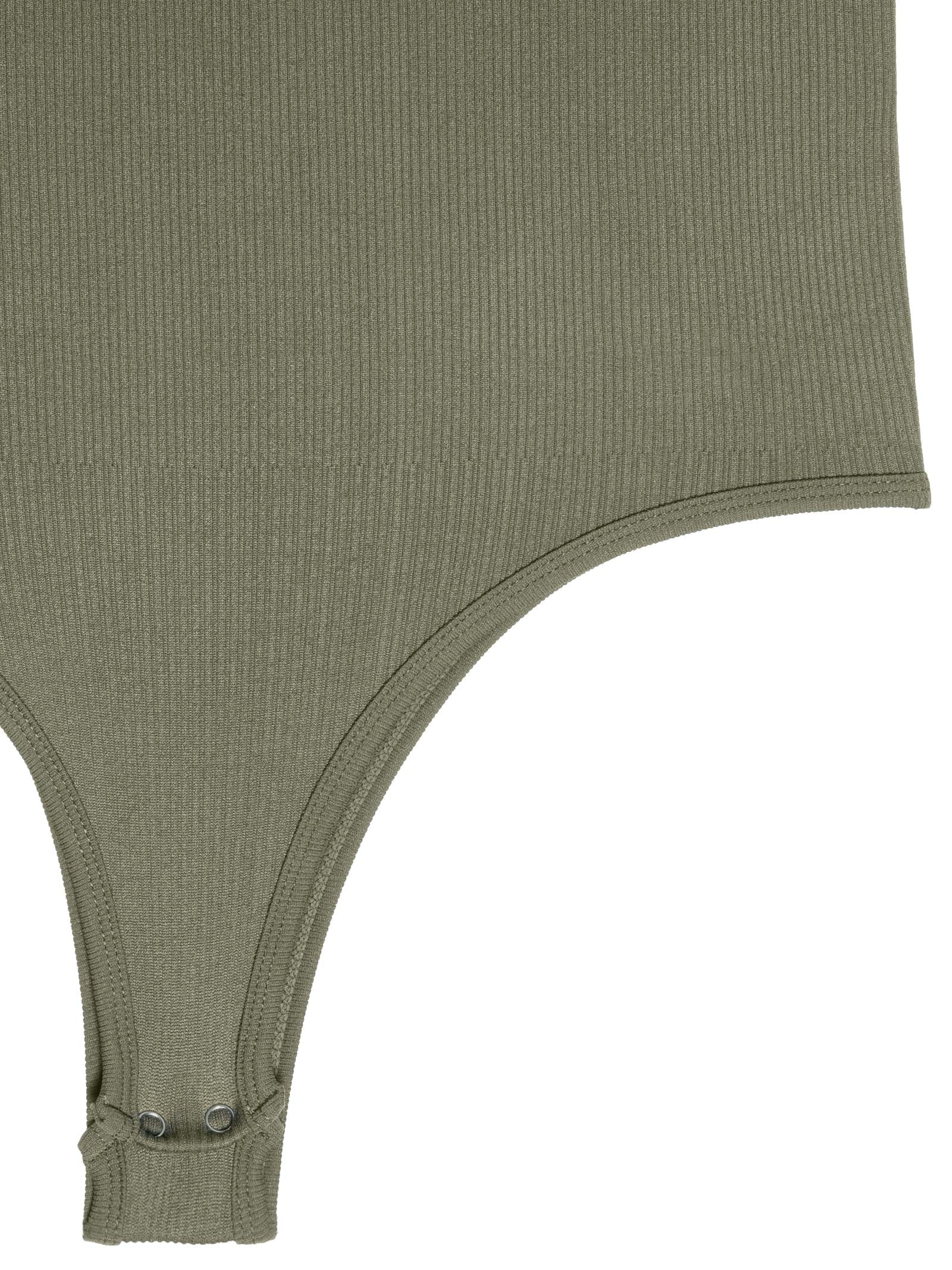 Body Feminino Comfy Alcinha Verde Basiq