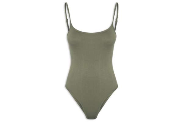 Body Feminino Comfy Alcinha - Verde