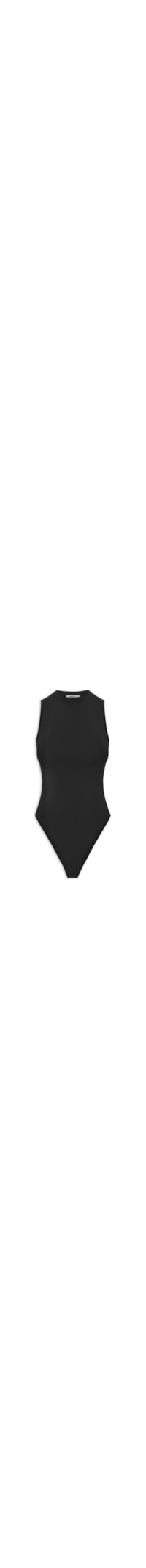 Body Feminino Comfy Em Malha - Preto